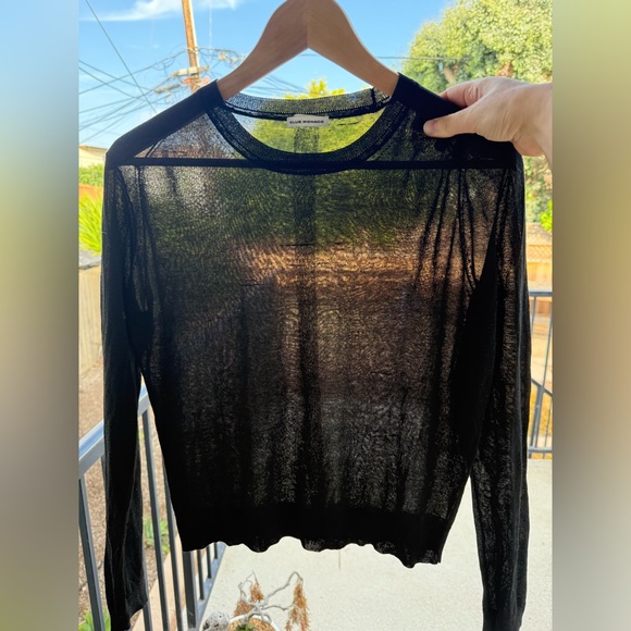 Club Monaco, sheer, long sleeve knit - Picture 1 of 3